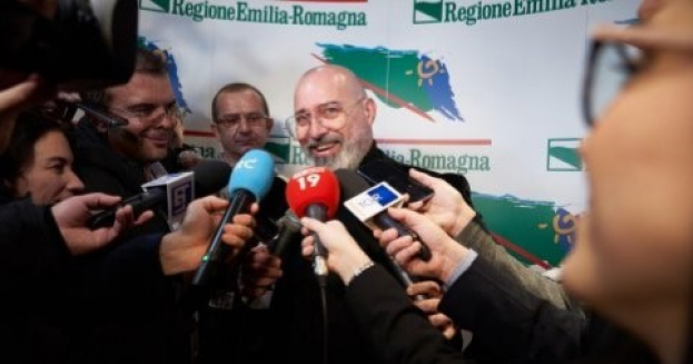 In Emilia Romagna trionfa Bonaccini col 12,3% dei voti tra la sua lista e i voti personali