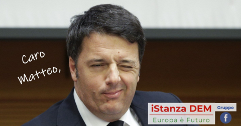 Lettera a Matteo Renzi